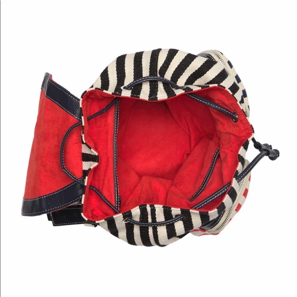 Steve Madden stripe drawstring backpack - Picture 6 of 6